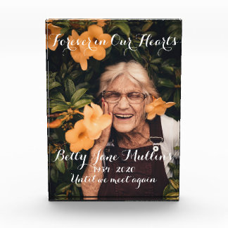 Memorial Rest in Peace Photo Block Fotoblokken