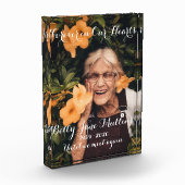 Memorial Rest in Peace Photo Block Fotoblokken (Links)