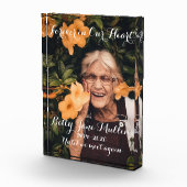 Memorial Rest in Peace Photo Block Fotoblokken (Rechts)