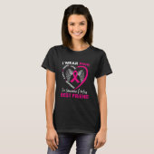 Memorial roze Best Friend Breast Cancer Awareness T-shirt (Voorkant volledig)