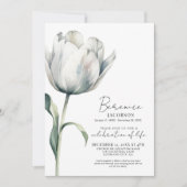 Memorial Script Viering van het leven begrafenis Kaart (Voorkant)