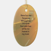  Memorial Semi-Truck Tractor-trailer  Keramisch Ornament (Rechts)