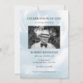 Memorial Service Announement Kaart (Voorkant)