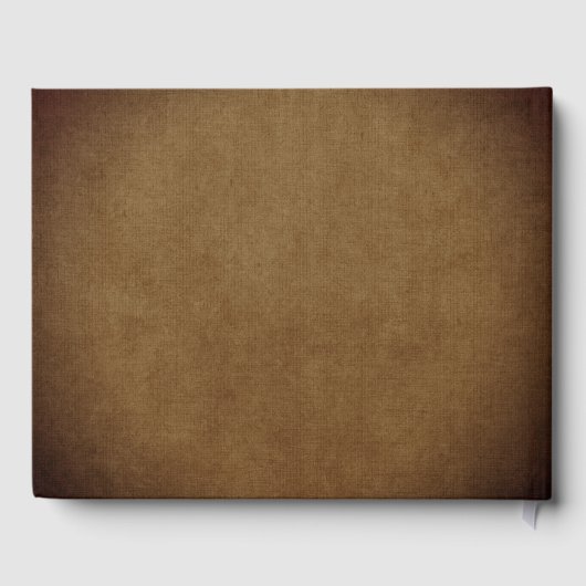 Memorial Service Baseball In Glove Gastenboek (Achterkant)