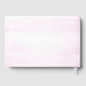 Memorial Service Cherry Blossoms On Pink Gastenboek (Achterkant)