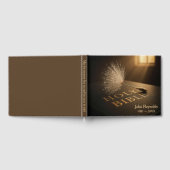 Memorial Service Dandelion On a Bible Gastenboek (Volledig)