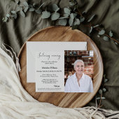 Memorial service, Funeral celebration of life Kaart