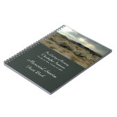 Memorial Service Gastenboek, Mountain Storm Spiral Notitieboek (Linkerzijde)