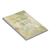 Memorial Service Guest Book Notitieboek (Rechterzijde)