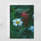 Memorial Service Invitation, Scriptofferte Kaart (Voorkant)