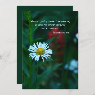 Memorial Service Invitation, Scriptofferte Kaart