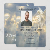 Memorial Service nodigt Bright Angel uit in Sky Kaart (Voorkant / Achterkant)