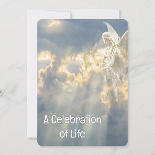 Memorial Service nodigt Bright Angel uit in Sky Kaart (Achterkant)