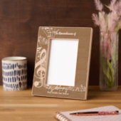 Memorial Service nodigt Muzieknoten uit Gegraveerde Lijstjes (Links)