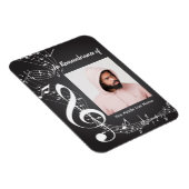 Memorial Service nodigt Muzieknoten uit Magneet (Rechterzijde)