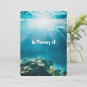 Memorial Service nodigt onderzeese duikboot uit Kaart (Staand voorkant)