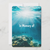 Memorial Service nodigt onderzeese duikboot uit Kaart (Voorkant)