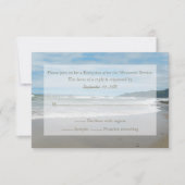 Memorial Service RSVP uitnodiging (Voorkant)