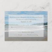 Memorial Service RSVP uitnodiging (Voorkant)