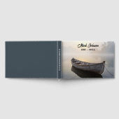 Memorial Service Rustic Rowboat On a Calm Lake Gastenboek (Volledig)