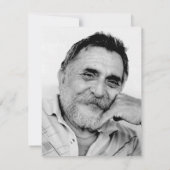 Memorial service strand uitvaart uitnodigingen (Achterkant)