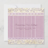 Memorial Service Victoriaans  paper Foto Kaart (Achterkant)