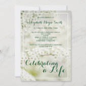 Memorial Service Viering van de Baby van het leven Kaart (Voorkant)