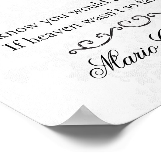 Memorial Sign - Golden Yellow Flowers Poster (Hoek)