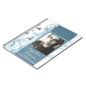 memorial silhouscreen gastenboek notitieboek (Linkerzijde)