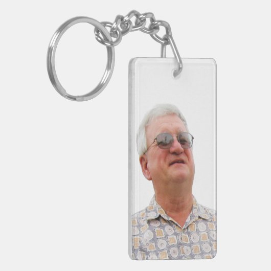 Memorial Sleutelhanger (2 zijkant foto) (Voorkant Links)