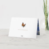 Memorial Sorry voor uw verlies water lelies sympat Kaart (Achterkant)