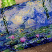 Memorial Sorry voor uw verlies water lelies sympat Kaart