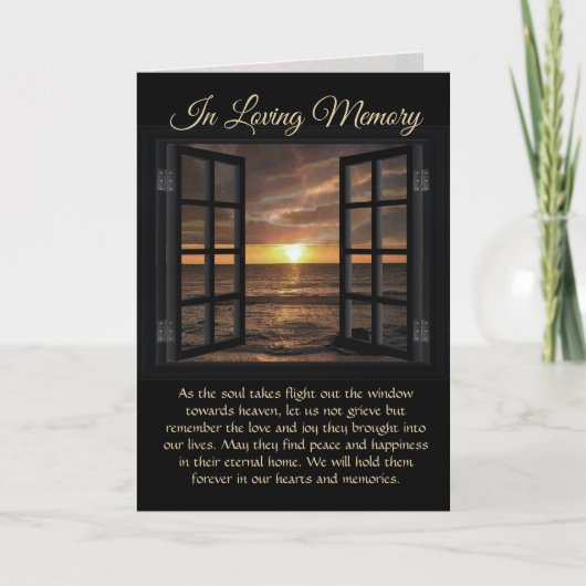 Memorial Soul neemt vliegende Kaart (Voorkant)