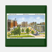 Memorial Square, Nashville, Tennessee Magneet (Voorkant)
