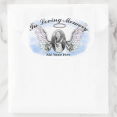 Memorial Sticker - Foto toevoegen (Tas)