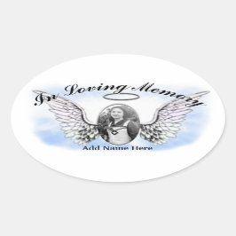 Memorial Sticker - Foto toevoegen