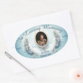 Memorial Sticker - Foto toevoegen (Envelop)