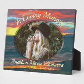 Memorial Sunset Day 1490 Fotoplaat (Zijkant)