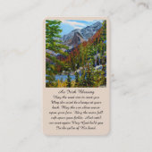 Memorial Sympathie Irish Blessing Kaart Visitekaartje (Voorkant)