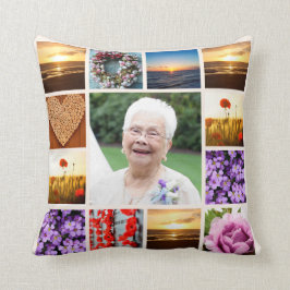 Memorial Sympathy Foto Collage Keepomwille Kussen