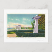 Memorial the Mayflower Women, Portico Uitzicht Briefkaart (Voorkant)