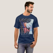 Memorial to Fallen Brave Heroes of War  T-Shirt (Voorkant volledig)