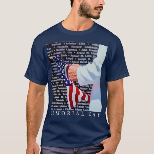 Memorial to Fallen Brave Heroes of War T-Shirt (Voorkant)