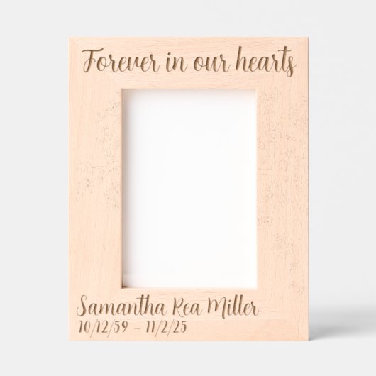 Memorial Tree Custom Gegraveerde Lijstjes (Voorkant)