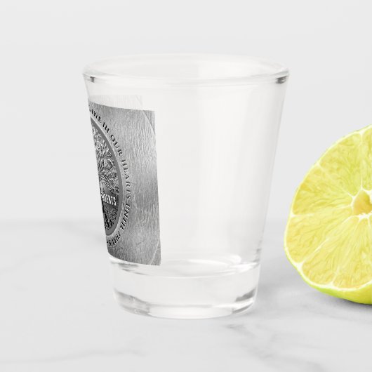 Memorial Tree of Life Shot Glass Shot Glas (Rechts)