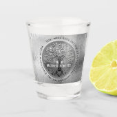 Memorial Tree of Life Shot Glass Shot Glas (Voorkant)