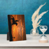 Memorial Tribute Cowboy Spiritueel Fotoplaat (Zijkant)