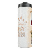 Memorial Uw vleugels waren klaar gepersonaliseerde Thermosbeker (Voorkant)