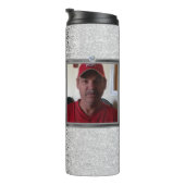 Memorial Uw vleugels waren klaar gepersonaliseerde Thermosbeker (Geroteerd rechts)