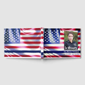 Memorial van de Amerikaanse vlagpolitie van Thin B Gastenboek (Volledig)